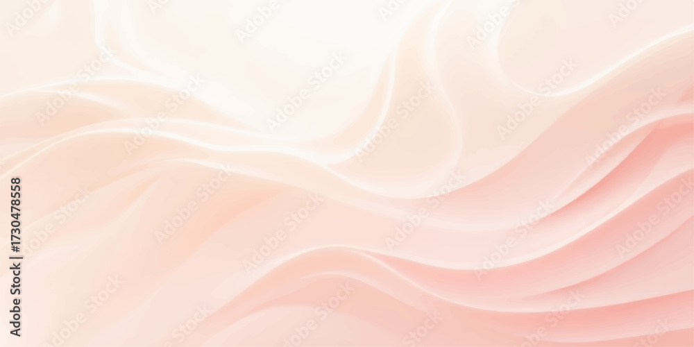 Fototapeta premium Pink silk fabric abstract background with flowing waves and soft texture