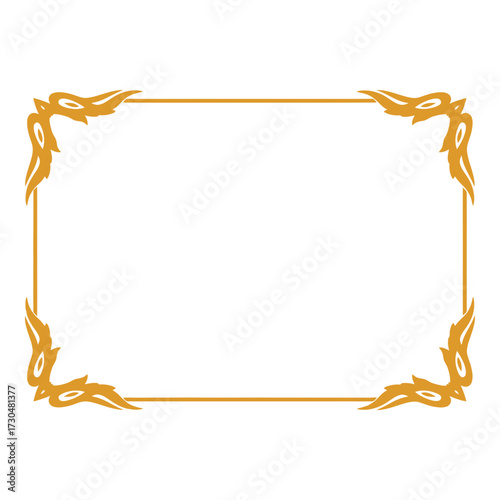 Gold Corner Bead Frame