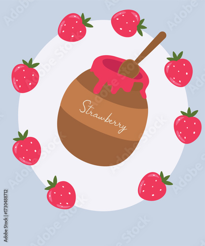 Strawberry Jam at Bottle and Spoon