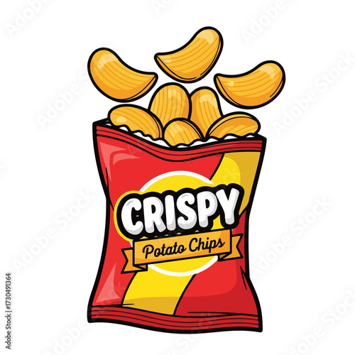 Crispy Potato Chips Pack