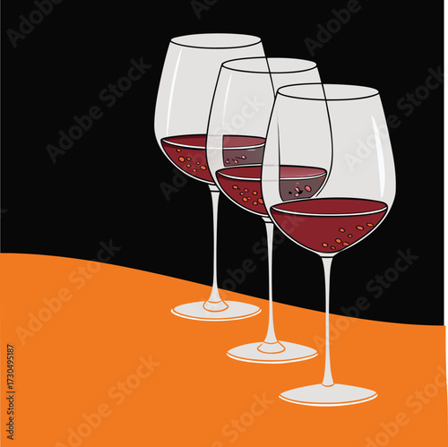 glass of wine