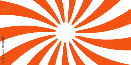 Spiral striped illustration sunray template wallpaper, cover, poster, flyer design. Vector abstract background ofred star burst .Sunburst background pattern beam rays Spiral starburst and striped patt