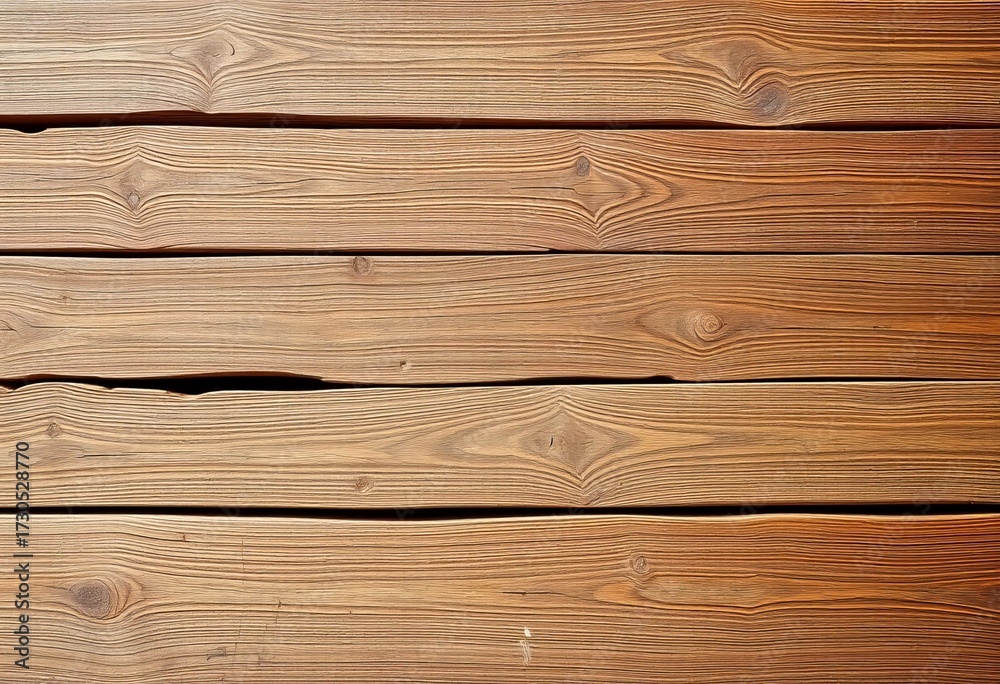 Fototapeta premium Rustic weathered wood planks, varying tones, natural texture, wood grain, wood background texture