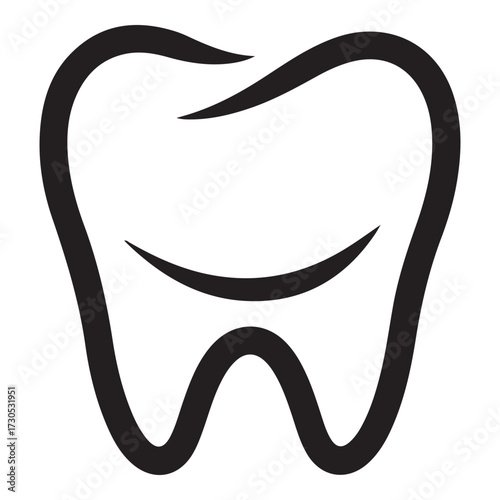 dental logo design vector silhouette  vector  illustration design.