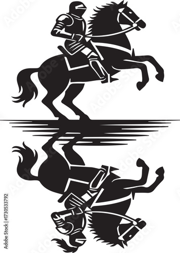 horse silhouette Vector | Minimalist & Trendy horse Silhouette Design | Unique & Stylish horse Artwork for Vector design	
