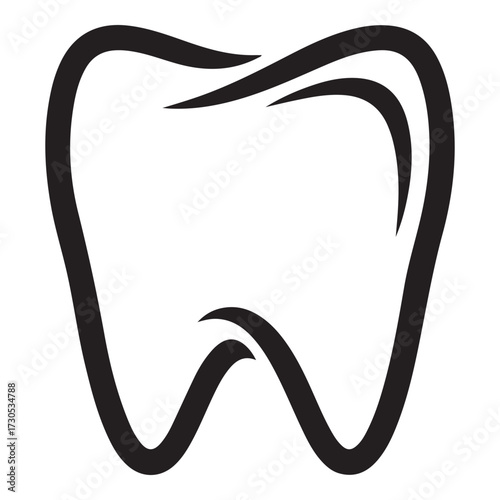 dental logo design vector silhouette  vector  illustration design.