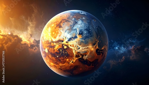 Astronomical Exploration of Planet Mercury in the Solar System