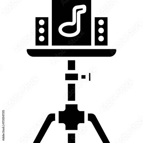 Music Stand Icon