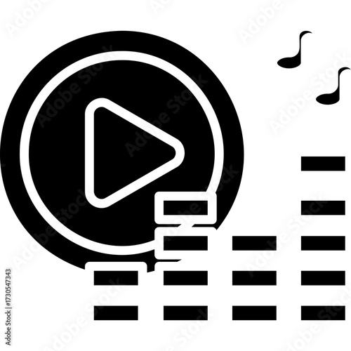 Digital Track Icon