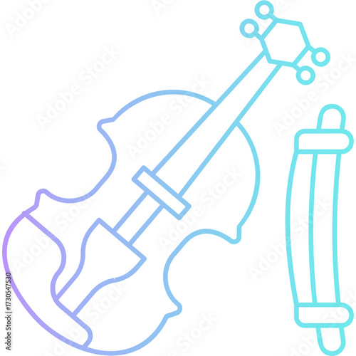 Violin String Icon