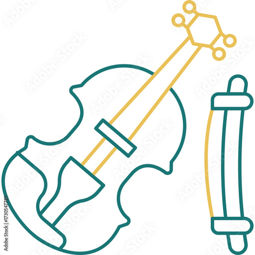 Violin String Icon