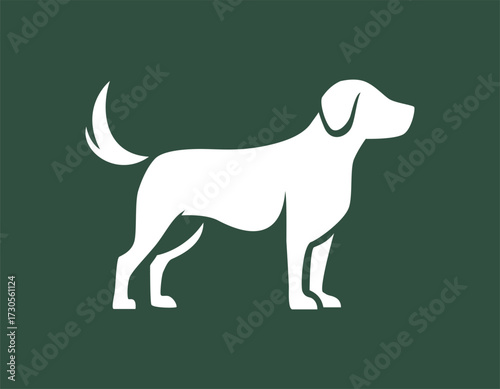 Modern Dog logo design