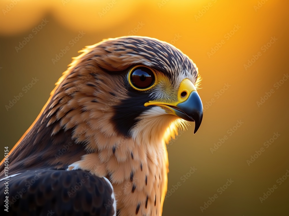 Fototapeta premium portrait of a golden eagle