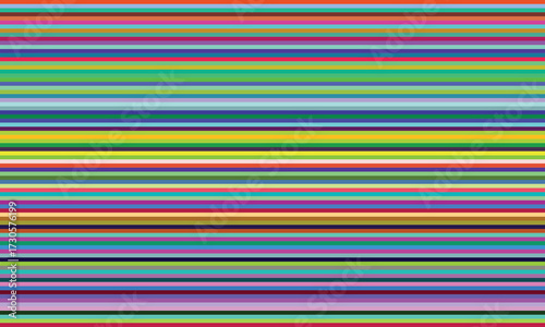 Colorful horizontal stripes of various hues create an abstract and vibrant visual pattern.