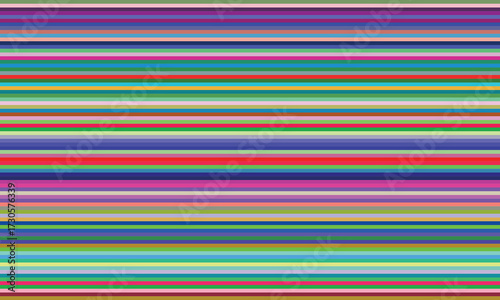 Abstract background of vibrant, multicolored horizontal stripes with a soft, smooth gradient effect creating a colorful linear pattern.