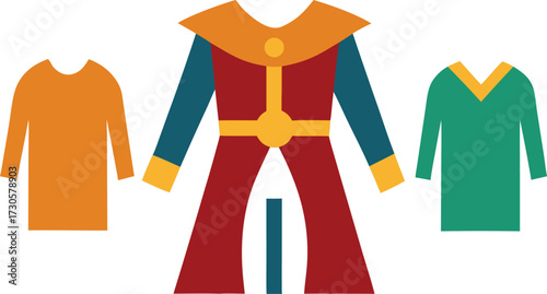 Colorful Clothing Collection A Vibrant Wardrobe of Dresses and Outfits