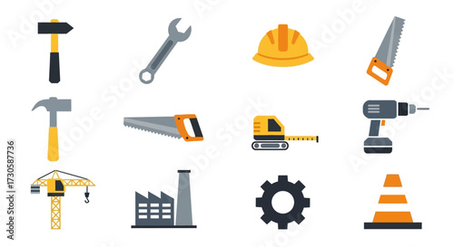 Construction Tools and Equipment Collection.