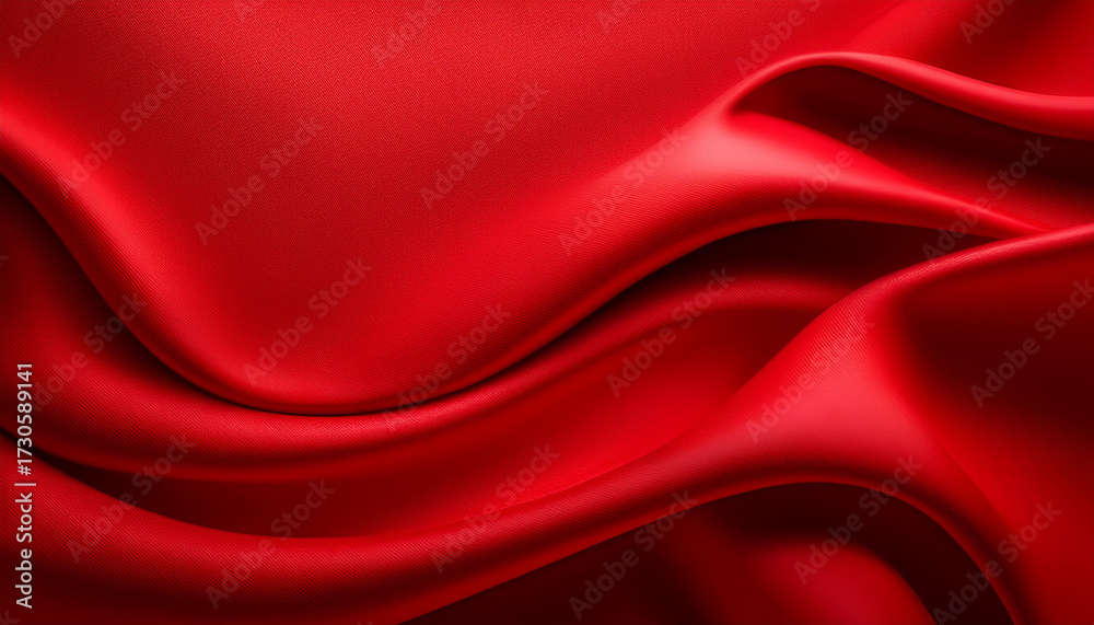 Obraz premium red satin background