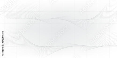 Elegant speed futuristic high-tech swoosh wave stream background. Mild smoke pattern abstract smooth gray modern soft layout. Vector illustration