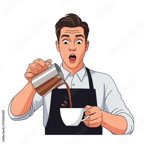 man with a glass of milk