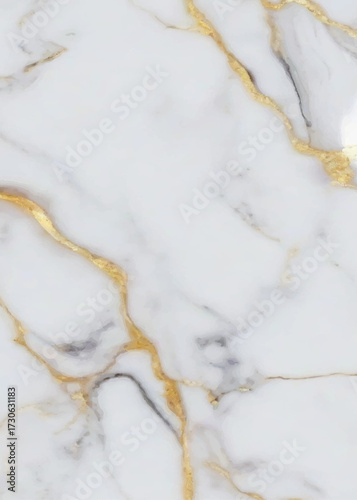Luxurious white Carrara statuaries marble texture background. Calacatta glossy marble with golden streaks. Luxury White Gold Marble texture background vector. Panoramic Marbling texture design.