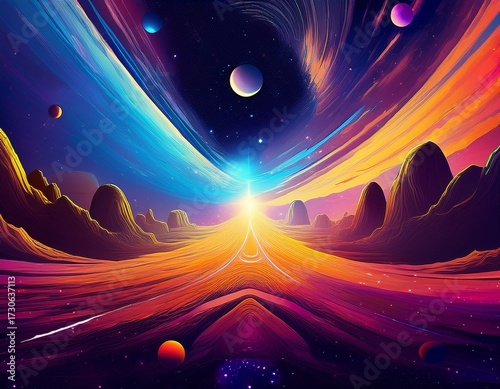 abstract space background