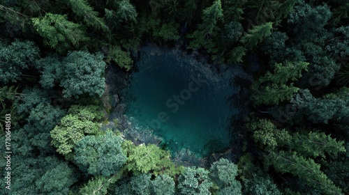 lake in deep forest no logos no brands ar 169