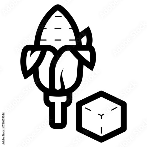 corn sugar icon