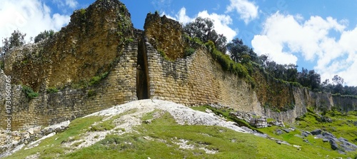 Ruins of Kuelap, the fortress of the Chachapoyas, Amazonas Department, Peru