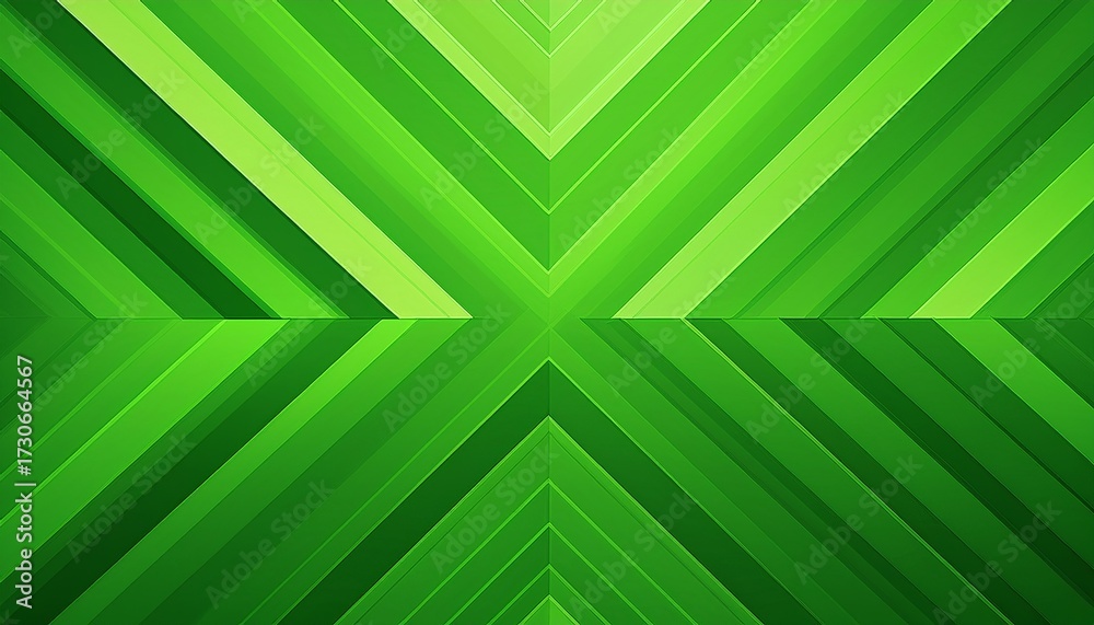 Fototapeta premium abstract green geometric background