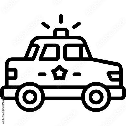 police car icon