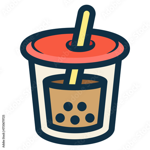 bubble tea drink icon