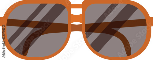 illustration of a sunglass 