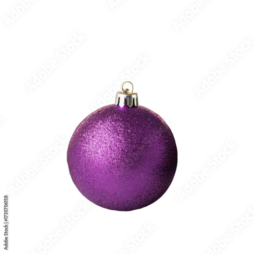 Purple christmas ball with christmas tree decoration png purple ornament png christmas ornament png holiday ball png festive decoration png transparent background image