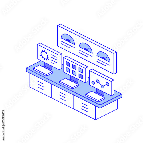 Smart factory isometry