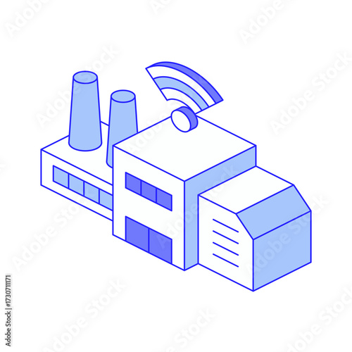 Smart factory isometry