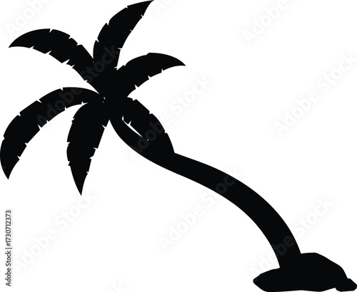 vector illustration of palm tree