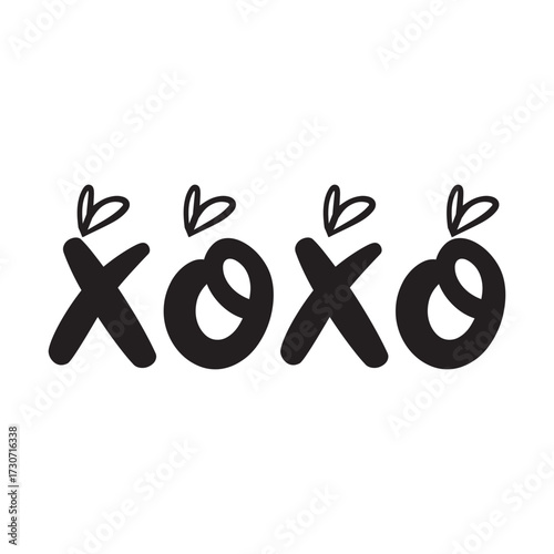 Xoxo T-shirt Design