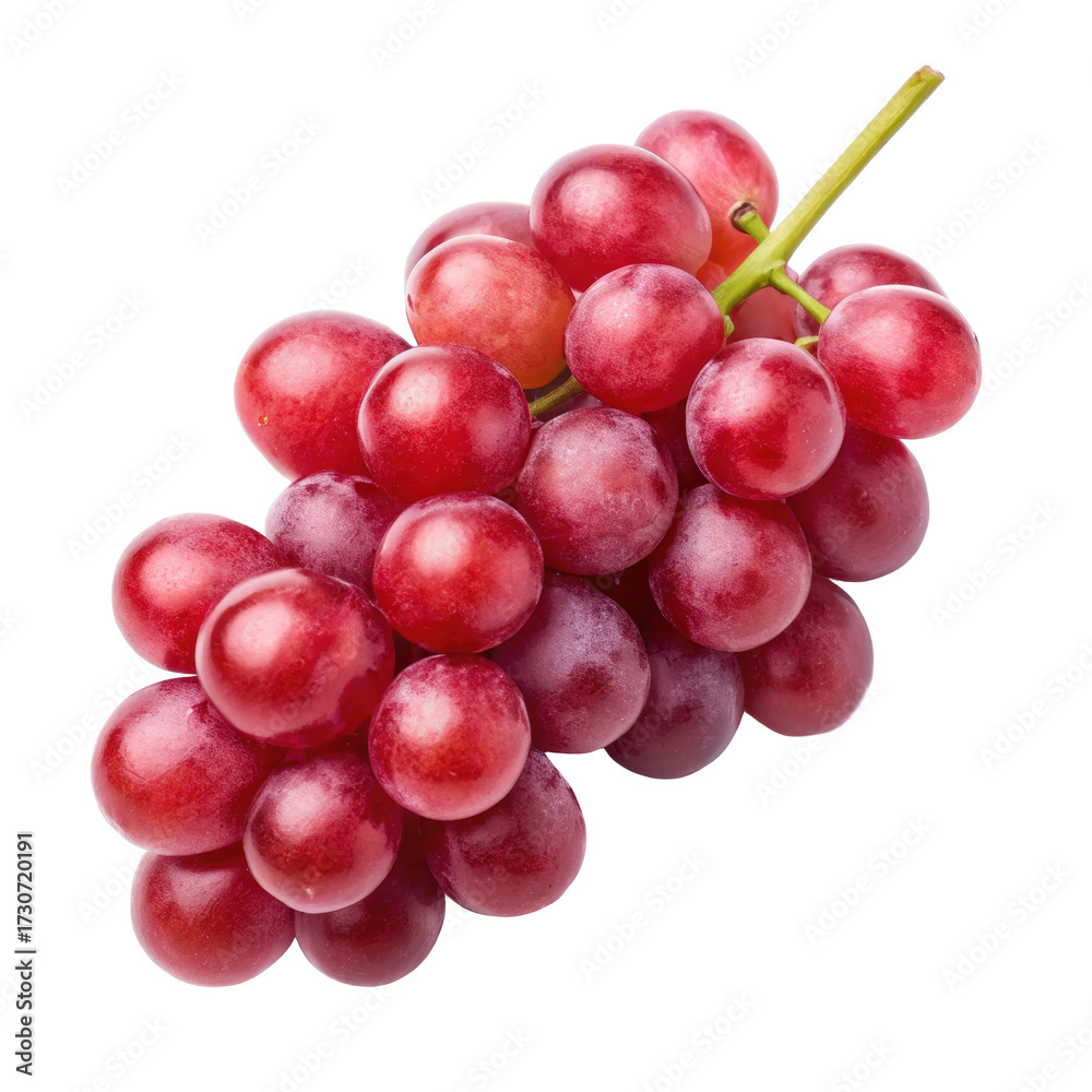 Fototapeta premium Red grapes png grapes png fresh grapes png ripe grapes png grape fruit png fruit bunch png transparent background image
