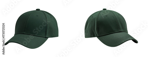  Dark Green Cap for Outdoor Activities – PNG Cutout