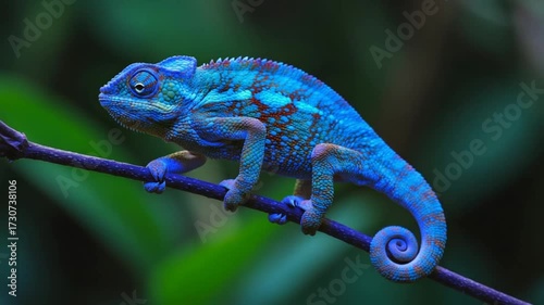 Chameleon Color Change - A Study in Adaptation and Camouflage.