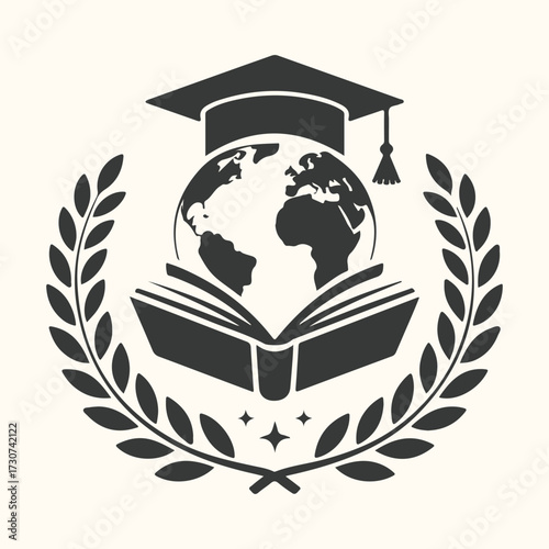 Art of stylized dark gray fig leaf silhouette with delicate white veins against a soft beige background, representing natures organic beauty and botanical elegance in a minimalist design