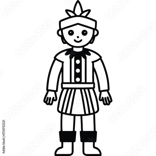 festival-outfit-character-set-isolated-on-white-ba.eps