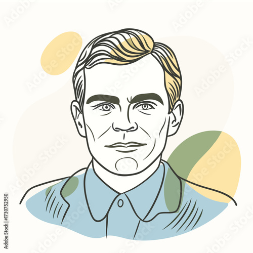 flat-character-portraits-with-bold-color-isolated-.eps