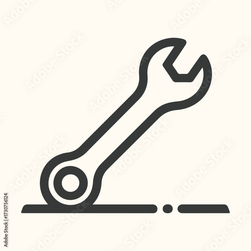 Vector art of silhouette of a golf club, golf ball on a tee, and a flag on a golf course, representing the sport of golf and outdoor recreation