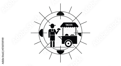 vector illustration of a musical instrument