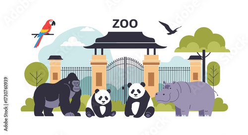 Explore the wonders of the zoo and its amazing animals.