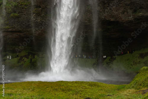 Waterfall in Iceland