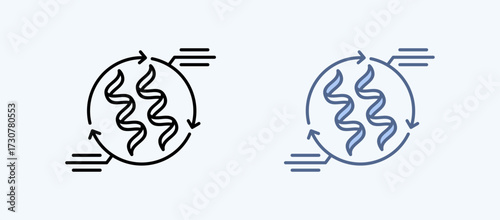 Protein Interaction Analysis Multiple Style Icon Collection