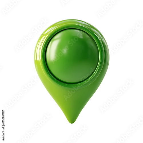 Green map pointer shows exact location. PNG